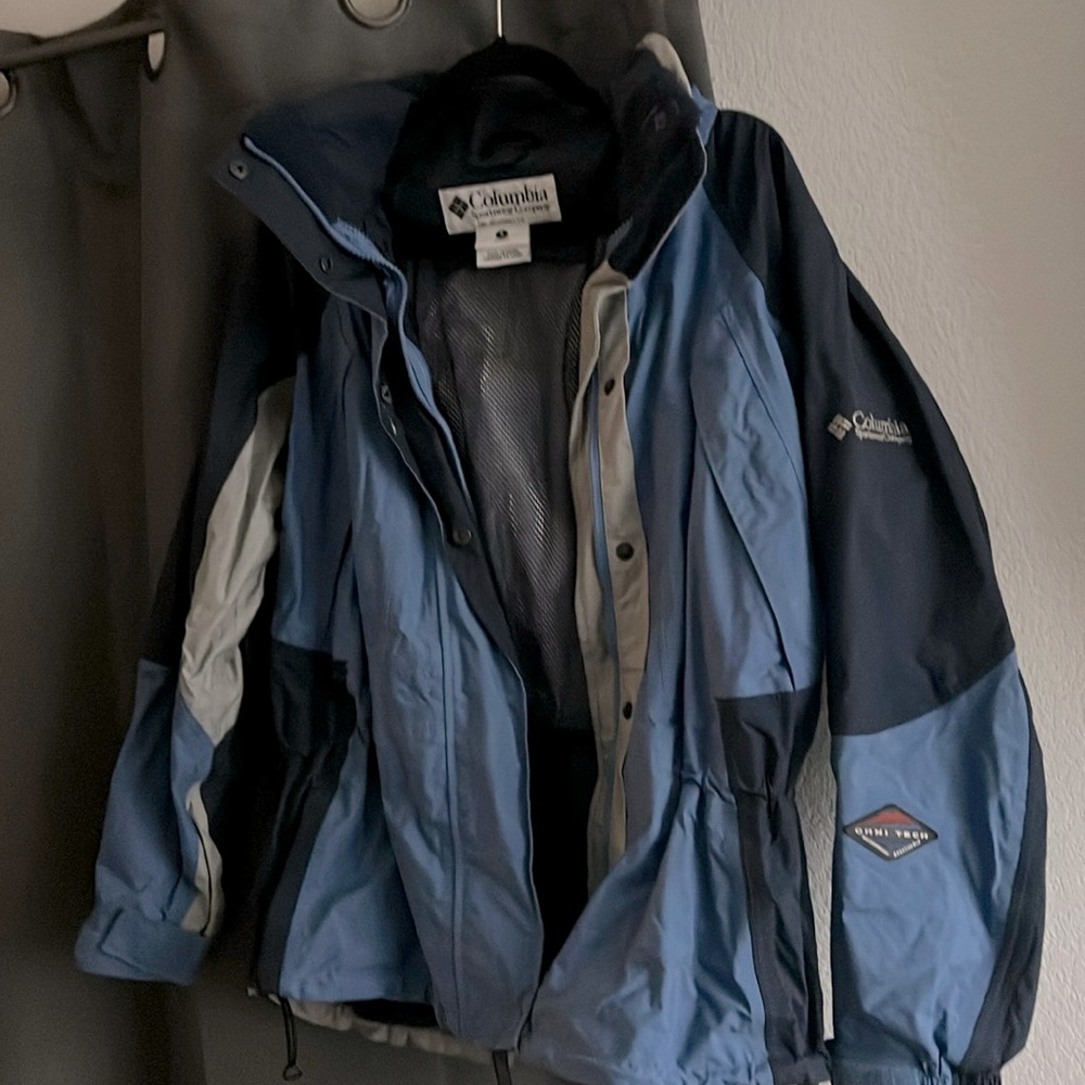 Columbia Jacket Women’s Core Interchange Hooded Waterproof Ski Size S